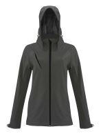 LADIES' DETACHABLE Kapucnis felső SOFTSHELL JACKET Titanium